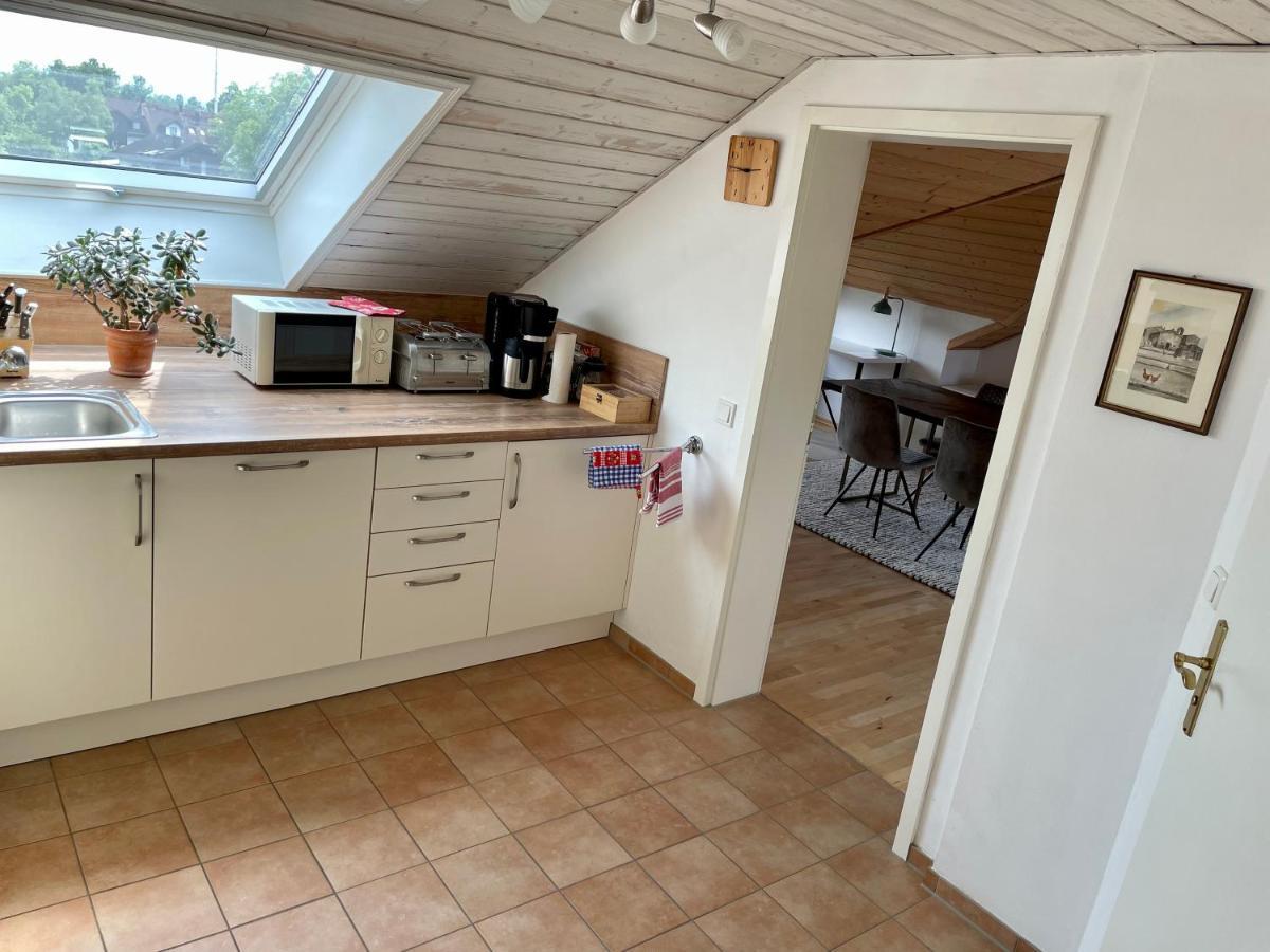 Bergblick Daire Weilheim in Oberbayern Dış mekan fotoğraf